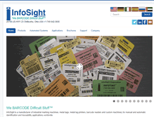 Tablet Screenshot of infosight.com